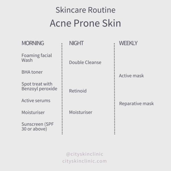 What is a Good Skin Care Routine for Acne Prone Skin