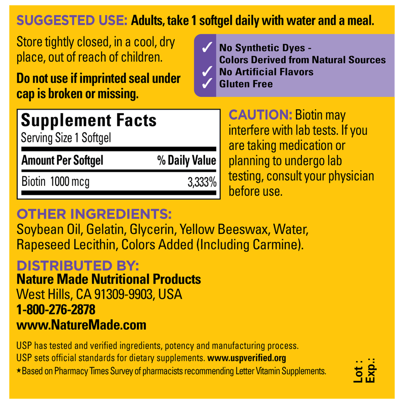 Ingredient Biotin